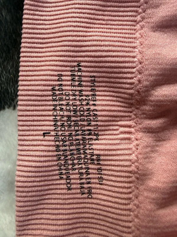Bralette Pink Size L - Image 3