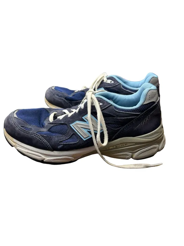 🤍 New Balance 990v3 Made in USA Navy‎ Blue Running Shoes Women’s 8B 🤍 - Image 4