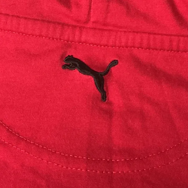 Puma Red Dry‎ Cell V-Neck Hoodie Pullover Top Womens XL - Image 4