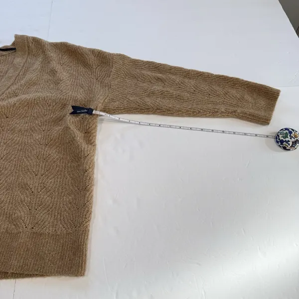 NWT Torrid Beige Vegan Cashmere Button Up Cardigan Sweater‎ Size 1X - Image 12