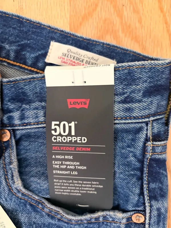 Levi’s 501 Selvedge Jeans - Image 3