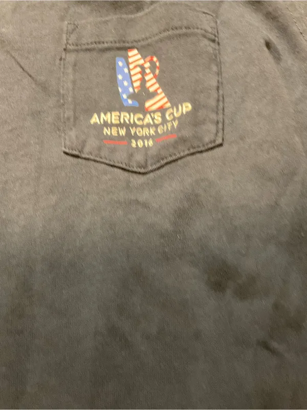 Vineyard Vines America's Cup 2016 NYC 2017 Bermuda Blue T Shirt Women Sz S - Image 3
