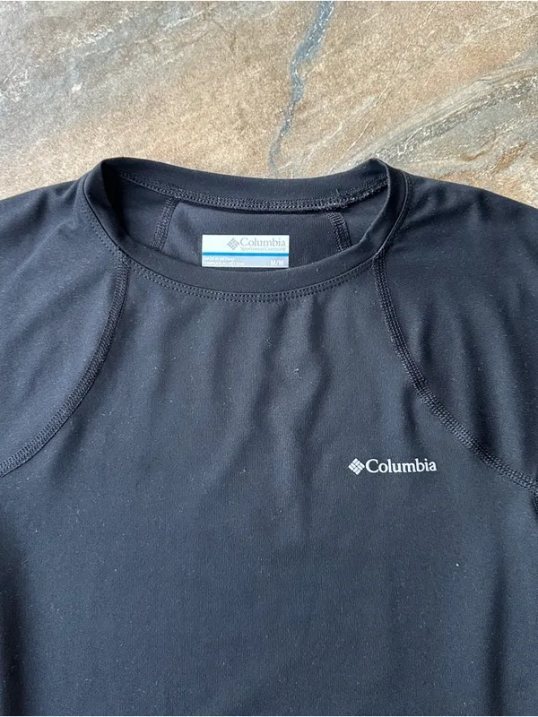 Columbia Omni-Wick Black Long Sleeve Base Layer Shirt Crew Neck Women’s Medium M - Image 2
