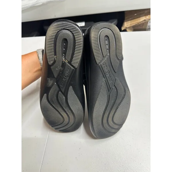 Orthofeet Black 865 CELINA Mary Jane Orthotic Ergonomic Shoes Women Size 7.5 - Image 4