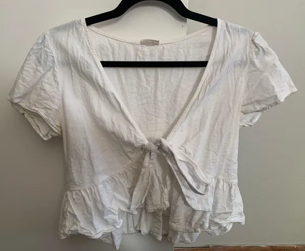 PacSun White Tie Top - Image 2