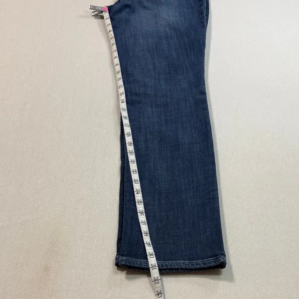 Wrangler Dark Blue Straight Leg Jeans - Image 7