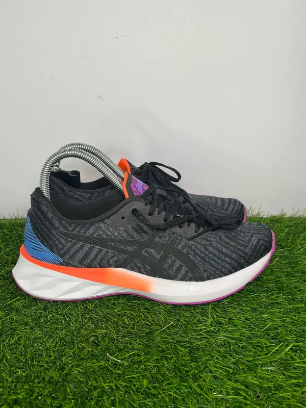 ASICS Dynablast 3 Women’s Size 8 Black Gray Running Shoes FF Blast Athletic Sneakers - Image 3