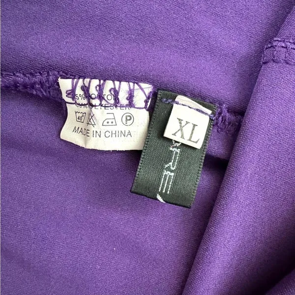 DREAGAL purple shawl top, size XL - Image 9