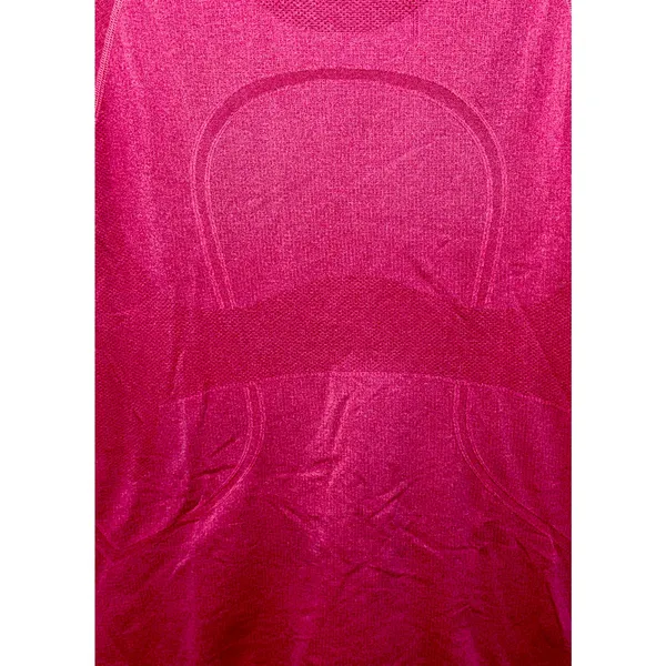 Lululemon Swiftly Tech Short Sleeve Pink Seamless Athletic Running Shirt Size 10 - Image 5