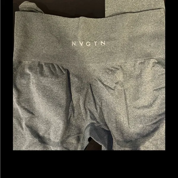 NVGTN Green High Waisted Workout Leggings Large - Image 4
