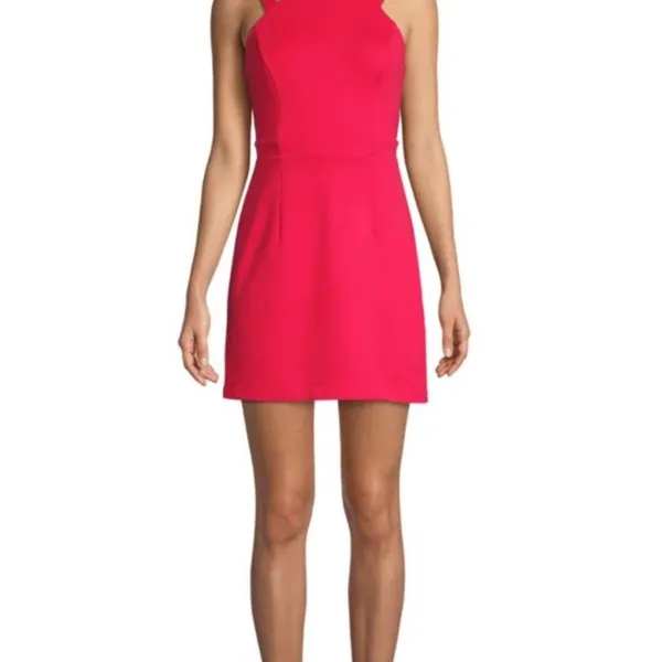 French Connection Whisper Lula Double Strap Dress - Image 3