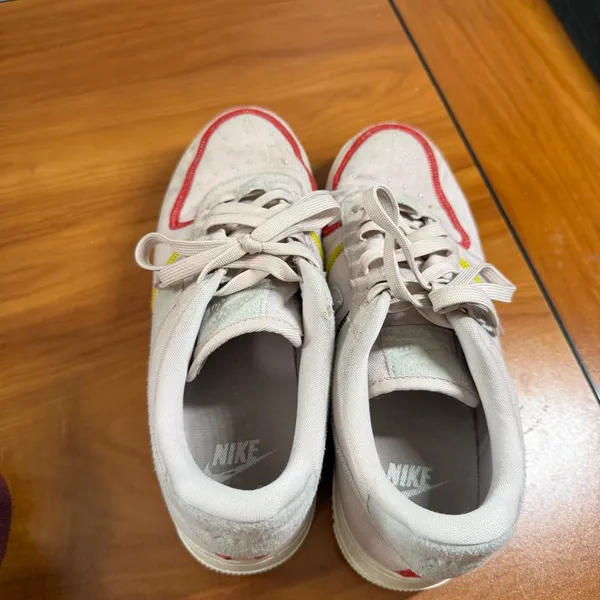 Nike Air Force 1 LX Siltstone Red Women's Sneaker Stitched Canvas W8 CK6572-600‎ - Image 6