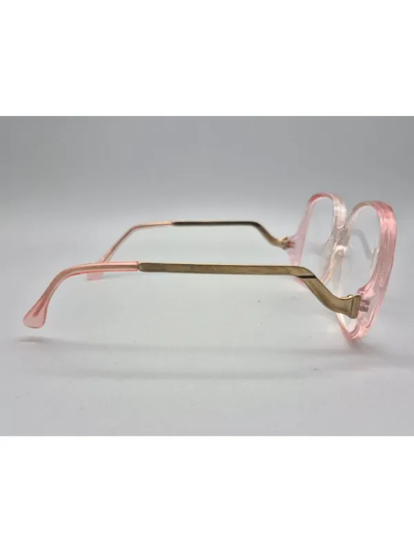 Vintage 1980s Magnivision +3.25 Reading Glasses Oversized Pink Retro Frames - Image 5