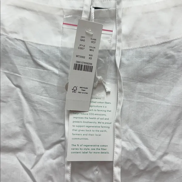 J Crew Ciel top in cotton poplin - Image 3