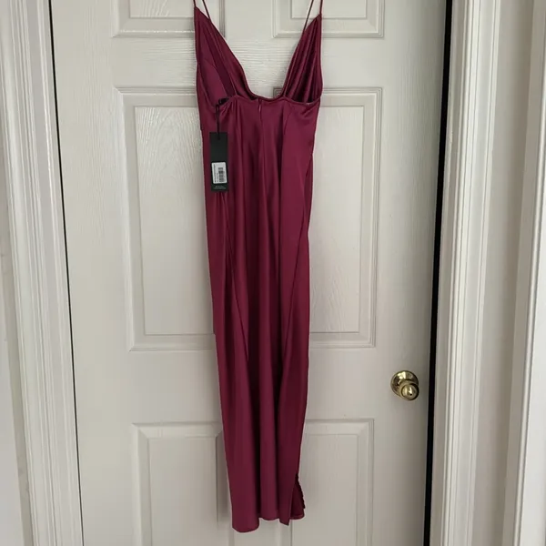 Princess Polly Magenta Midi Dress - Image 3