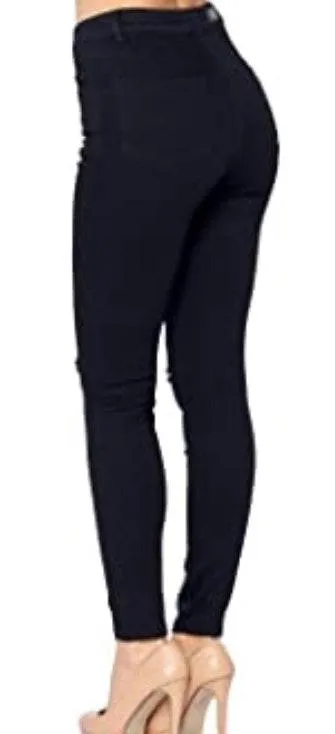 Black High Waisted Jeans Size 6 - Image 2