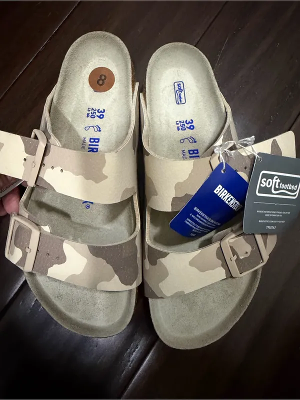 Birkenstock Arizona Soft Footbed Desert Soil Camo Size 8 NWT - Image 10