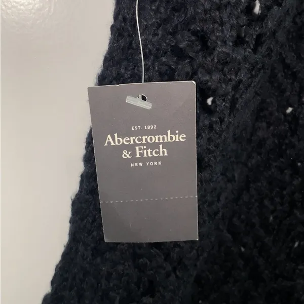 Abercrombie Black Crochet Cover-Up Tank Top Size XS - Image 7