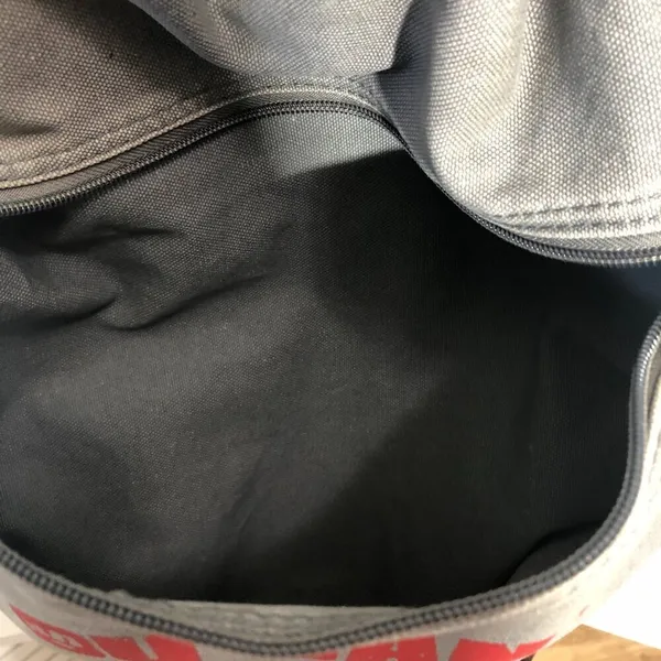 Y2K Goth Grunge Gray Canvas Backpack - Image 7