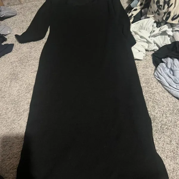 French Connection‎ black maxi dress small - Image 3