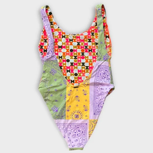 MAAJI Bandanna Reversible Claire One-piece Swimsuit Size Large - Image 5
