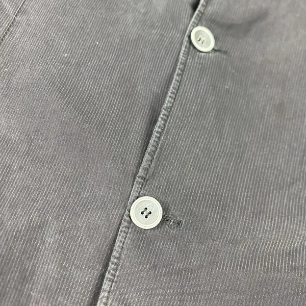 CG Blazer Sport Coat Mens XL Blue‎ Pinstripe Cotton Blend Two Button Jacket - Image 3