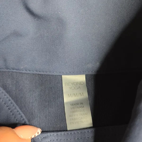 Beyond Yoga Blue City Chic Jacket Size: M - Image 5