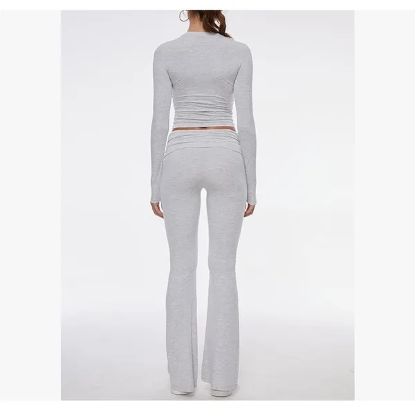 Flare Pants!! Super comfy Gray - Image 2