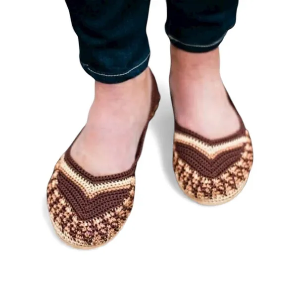 Poppy for Free People crocheted ballet flat NEW size 7 - Image 2