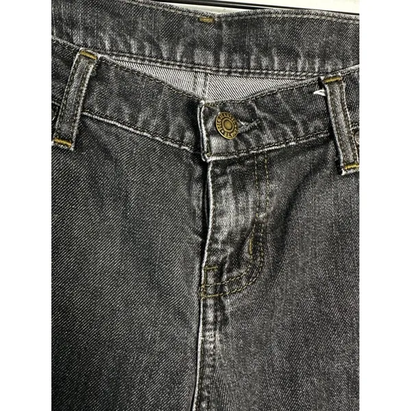 Polo Jeans Co Ralph Lauren‎ Blake Skinny Jeans Faded Black Denim Size 4 - Image 2