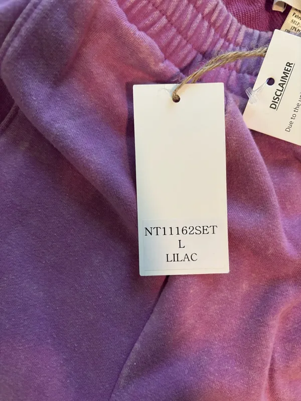 NWT New In Lilac Sweatshirt & Sweatpants Loungewear - Image 8