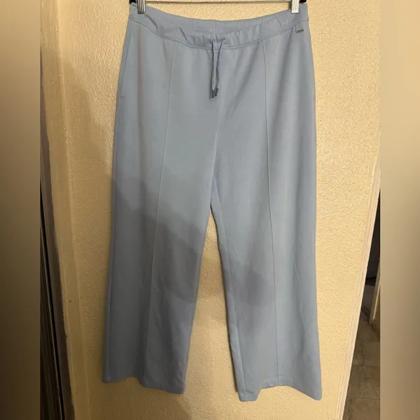 Vuori Compose Wideleg Pant Color Crystal Blue size large - Image 4
