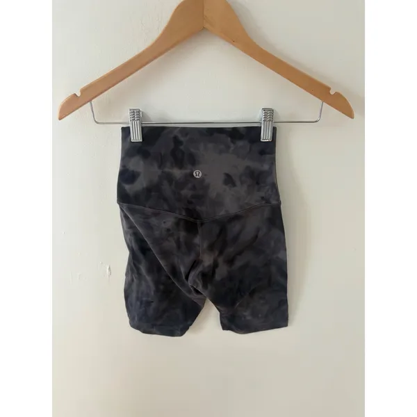 Lululemon Align High-Rise Short 6 Diamond Dye Graphite Grey Bronze Green Size 0 - Image 2