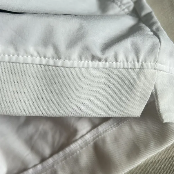 Nike White Athletic Shorts Moisture-Wicking Elastic Waistband - Image 10