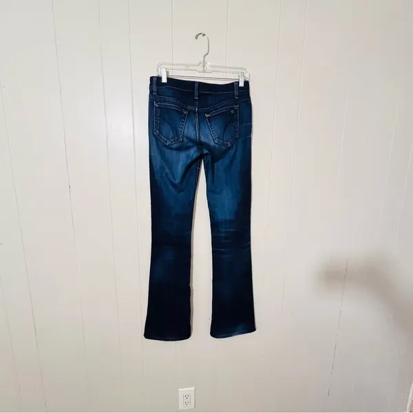 Joe’s Jeans Visionaire High Rise Flare Jeans Blue Stretch Denim Size 26 - Image 6