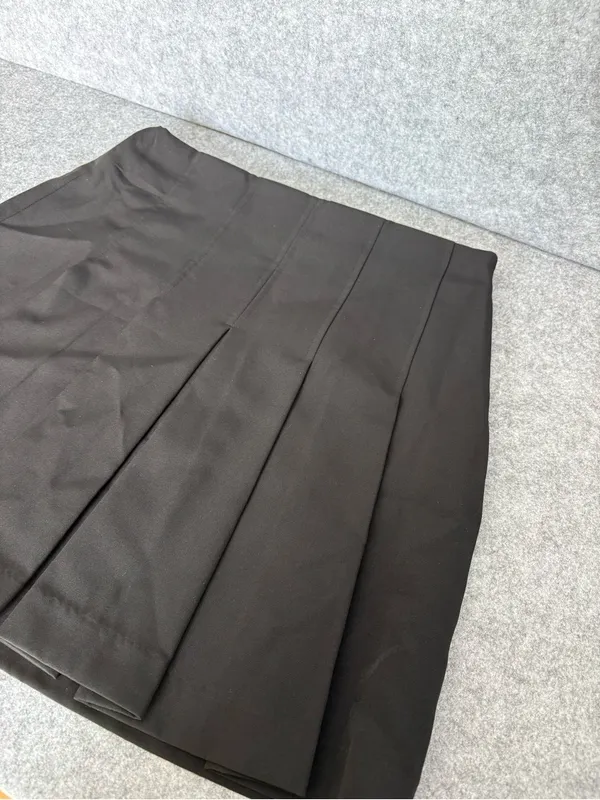 Zara Black pleated mini skirt XS - Image 4