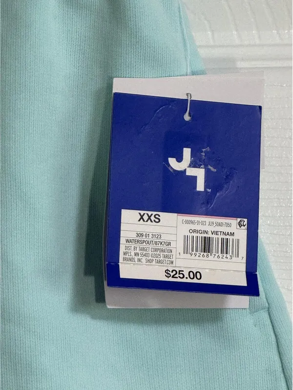 JoyLab women's high-rise mint green shorts, size XXS - Image 6