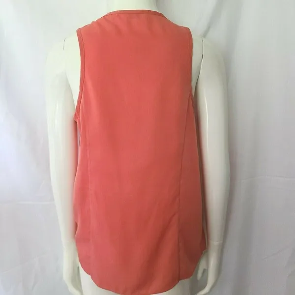 Zoa New York Sleeveless top‎ Coral Size Small - Image 2