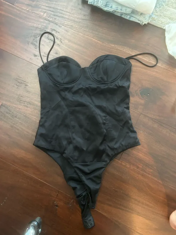 Zara Black Bodysuit  - Image 2