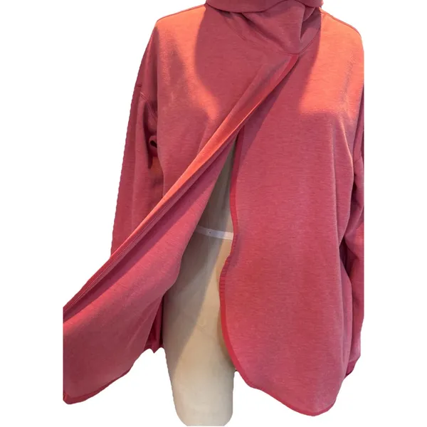 Womens Nike Maternity Reversible Pullover Loose Dri-Fit Archaeo Pink Size Med - Image 3
