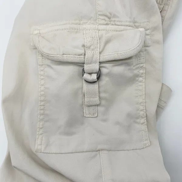 American Eagle Cargo Pants Women 000 Short Baggy Wide‎ Leg Minimal Indie Skater - Image 11