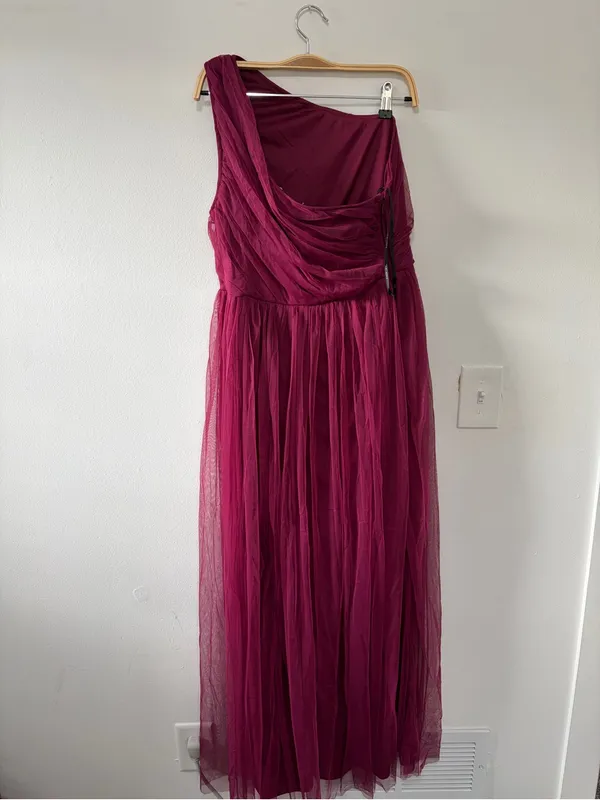 Anaya With Love NWT One Shoulder Dress- Size US 10 - Image 4