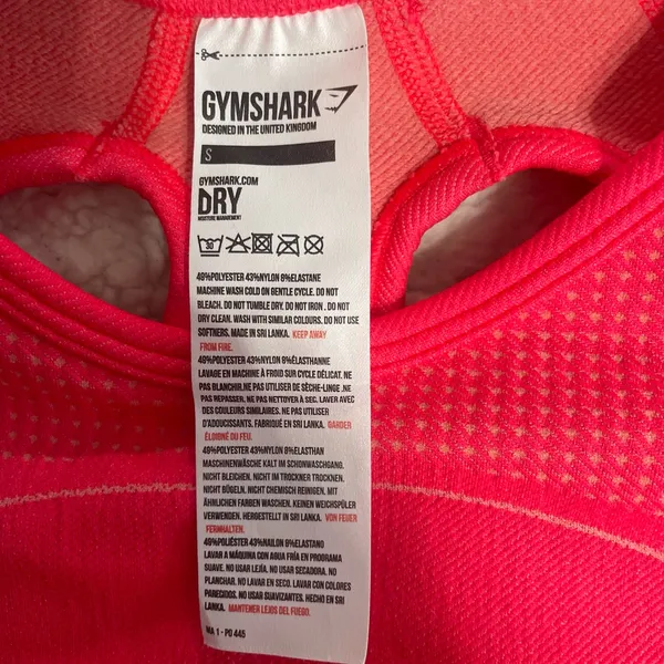 Gymshark Ultra Seamless Crop TopSlim Fit. - Image 5