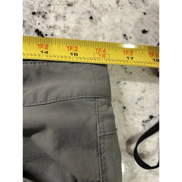 Orvis Womens Hiking Outdoor Straight Pants Sz 10 Gray Roll Hem Stretch Quick Dry - Image 6