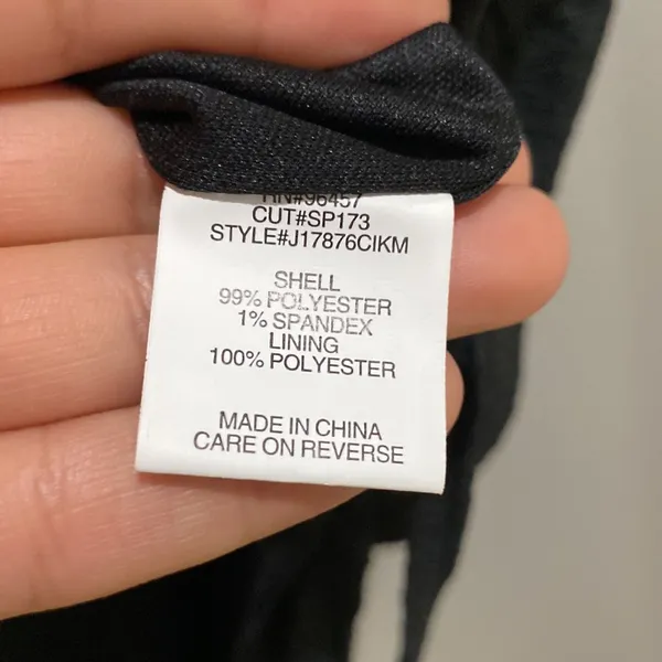Stitch & Pine Black Cap Sleeve Side Ruching Midi Dress Size XS - Image 5