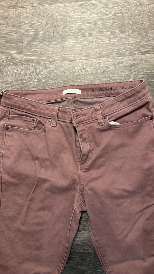 Lauren LC Conrad Skinny Cuffed ankle jeans - Image 2