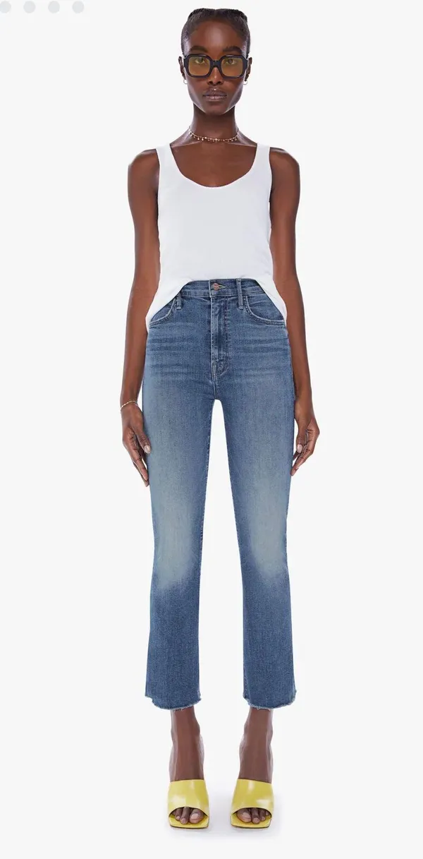 Mother Jeans The Hustler Ankle Fray - Image 2