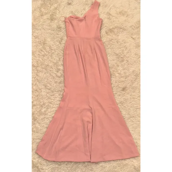 NEW Dress the Population Magdalynn Asymmetric One Shoulder Mermaid Gown Sz XS - Image 6