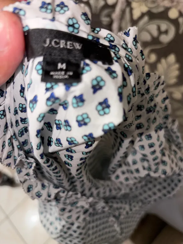 J.crew Size M top and size L skirt - Image 2