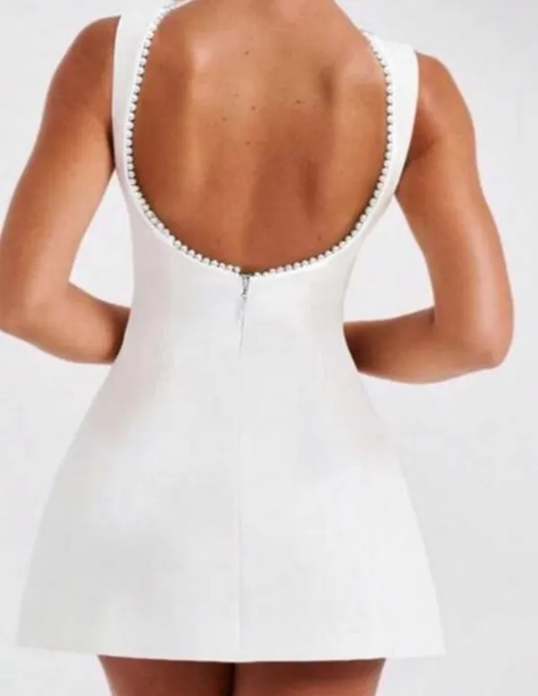 SheIn White mini dress - Image 2